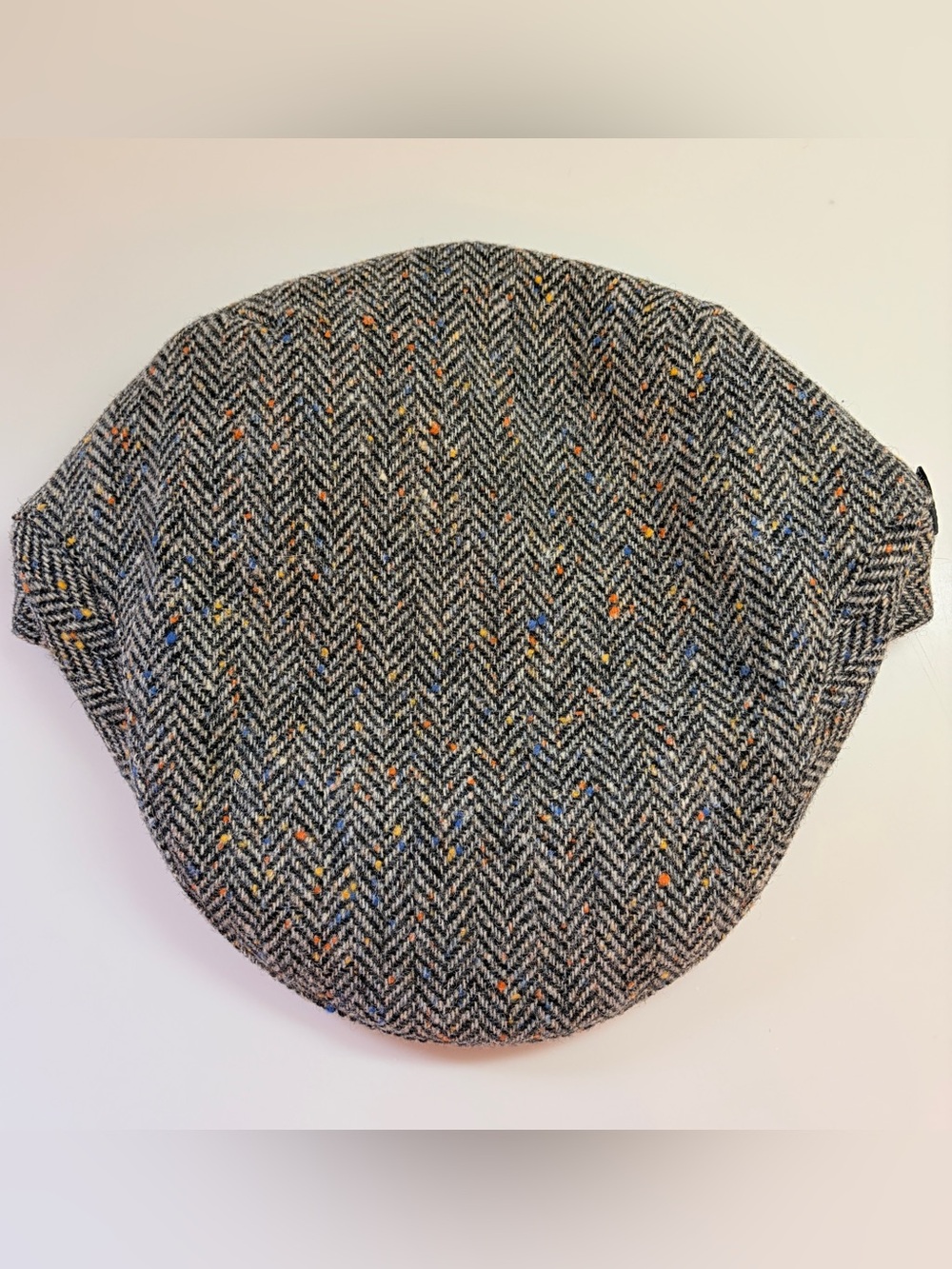 Mucros Weavers Irish Tweed Trinity Flat Cap 100% Wool Touring Newsboy Hat SZ XL